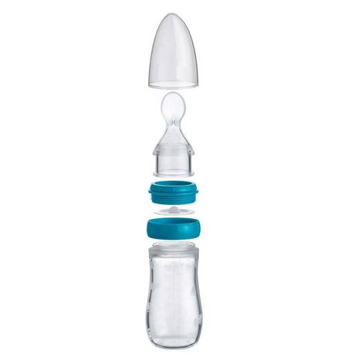Soft Spoon Feeding Bottle With Silicone Nipple Manufacturers in Ahmedabad