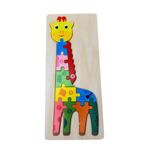 Wooden Giraffe Puzzle Manufacturers in Mangalore